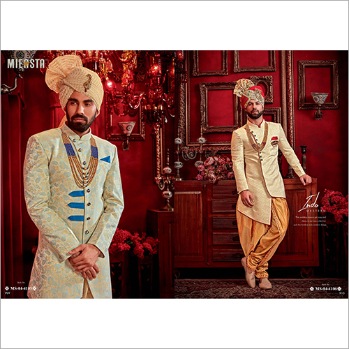 Indian Sherwani Fabric - Linen, Viscose, Polywool, Rayon | Available in Diverse Colors, Custom Yarn Count, Ideal for Elegant Sherwani Design