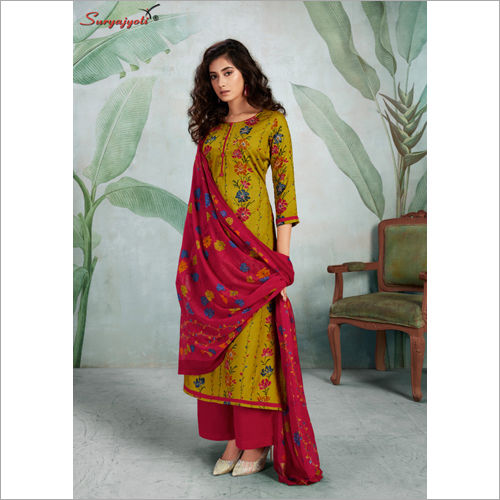 Indian Designer Cotton Palazzo Suit