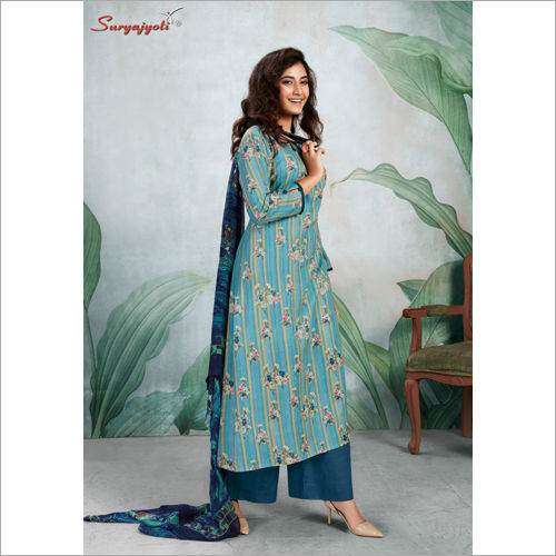 Indian Fancy Cotton Palazzo Suit