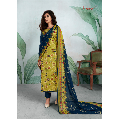 Indian Block Printed Designer Pant Suit