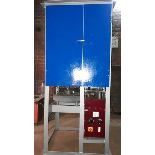 Single Die Paper Plate Making Machine - Mild Steel, 40x35x60 Inch | Capacity 2000-2200 Pcs/hr, Cutting Size 4-14 Inch, 2 Year Warranty