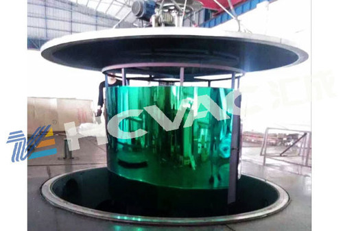 सिल्वर एचसीवीएसी स्टेनलेस स्टील टेबल चेयर फर्नीचर शीट पीवीडी वैक्यूम प्लेटिंग मशीन