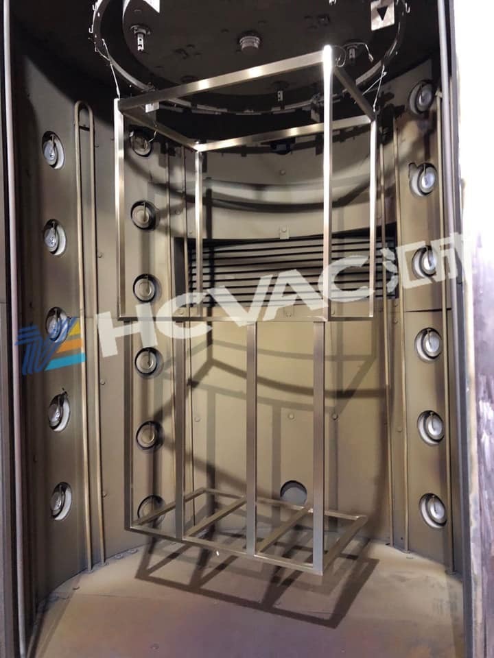 Silver Hcvac Stainless Steel Table Chair Furniture Sheet Pvd Vacuum Plating Machine