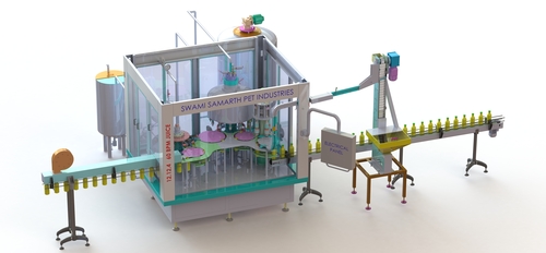 Automatic Mineral Water Filling Rinsing Capping Machine
