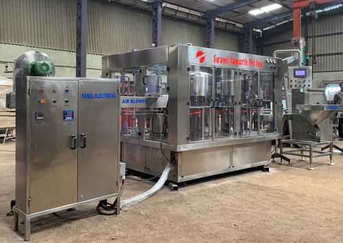 90 Bpm Rinsing, Filling And Capping Plant
