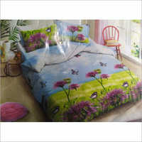 Blue-green 3d Cotton Bed Cover