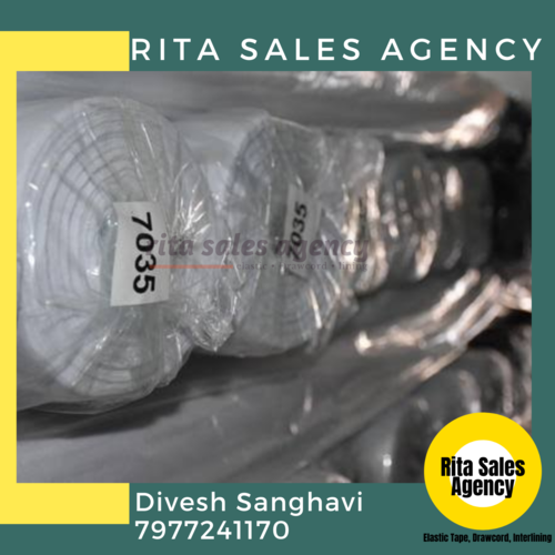 Microdot Fusible Non Woven Interlining Fabric For Cuff Collar And Waistband