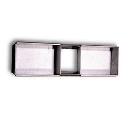 2 पॉकेट पाव मोल्ड