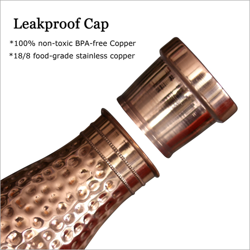 Designer Copper Bottle Size: 900 Ml