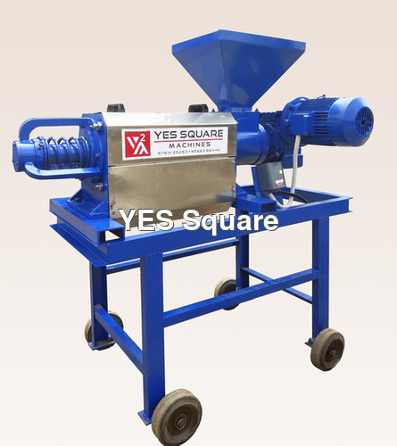 ब्लू डिवाटरिंग स्क्रू प्रेस मशीन