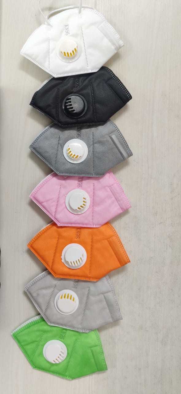 N95 Mask - High-quality Filtering Facepiece, All Colors Available | Designed For Close Facial Fit, Fluid Resistance, Single-use, Disposable
