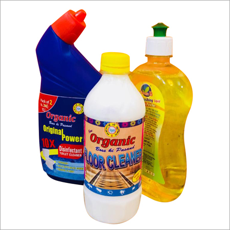 Organic Citrus Scented Combo Pack - Plastic Bottles, 500 ml Each, Yellow Color | Set of 3 Bottles