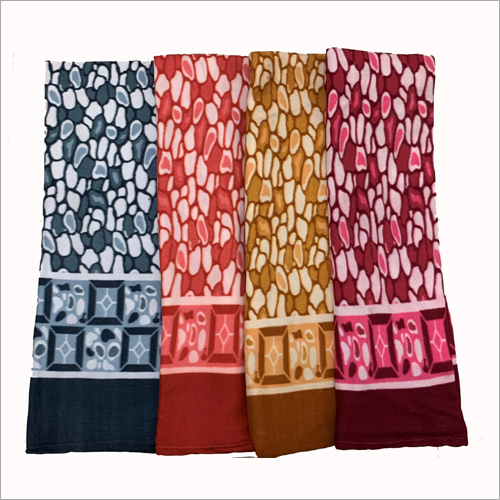Dohar Design Polar Blanket - Printed Full Size, Available in Various Colors - Modern Style for Home and Hotel Use