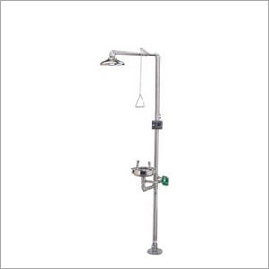 Stainless Steel Safety Shower And Eyewash