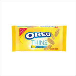 Oreo Thins Lemon Flavored Creme Sandwich Cookies