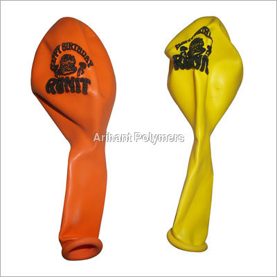 Printed Balloons