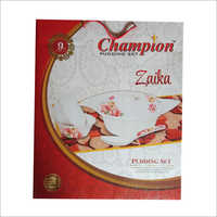 मेलामाइन पुडिंग सेट