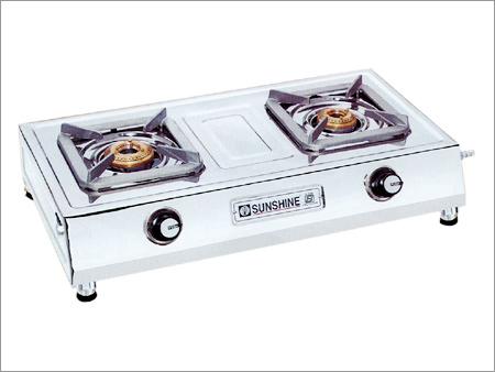 Double Burner Stainless Steel (Silver)