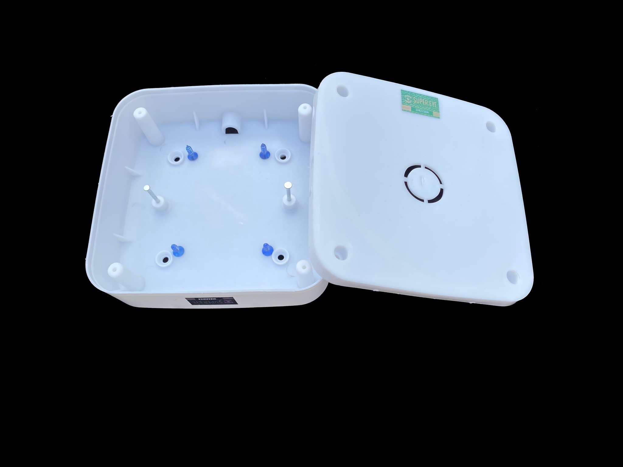 Cctv Junction Box 5 X 5 Super White 20set Dimension(l*w*h): 5*5 Inch (In)