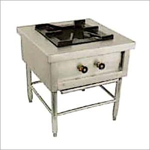 Single Burner Range - Stainless Steel, Modular Design for Home, Hotel, and Restaurant Use