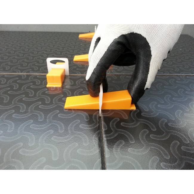 Yellow Tile Leveling System Big Wedges