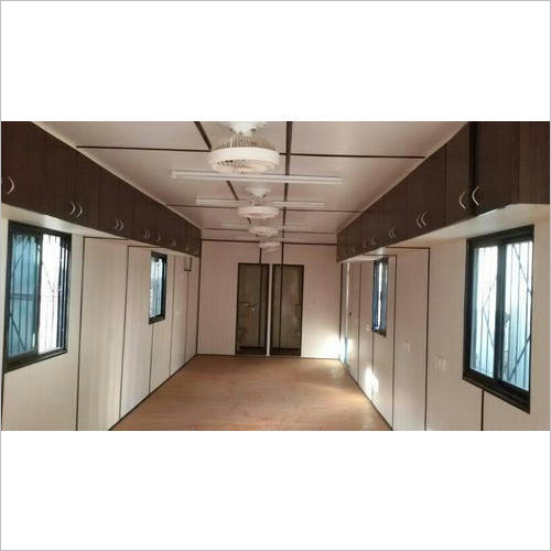 मेटल जीआई पोर्टेबल केबिन