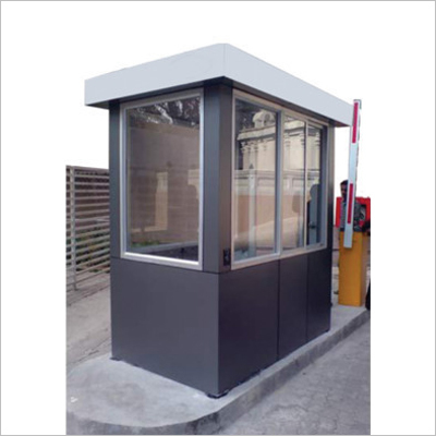 Portable Ms Toll Booth Cabin - Floor Material: Metal