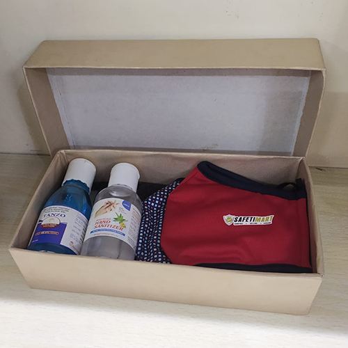 Protection Kits - Cotton Blend, 15x10x5 cm, Beige | Hygiene Kit, Personal Safety, Convenient Pack, Ready-to-Use