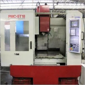 Excel Model Pmc5-t18 Vertical Machining Center - 20.1" X-axis Travel, 16.1" Y-axis Travel, 18.1" Z-axis Travel | Red, Automatic Operation, 7.5 Hp Cnc Technology, 660 Lbs. Table Load Capacity, 18 Tool Magazine Capacity