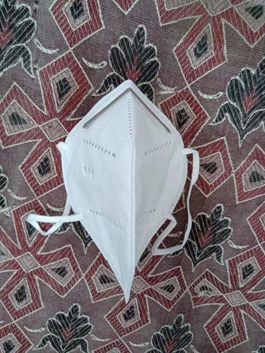 MASK N95 - 5-Layer Protective Face Covering | Designed for COVID-19 Safety, Color: White
