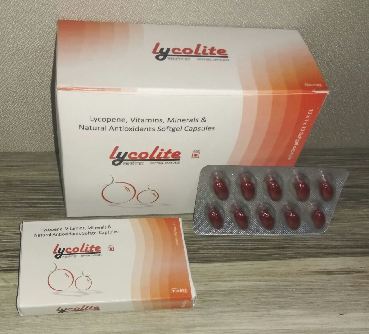 Lycopene Capsules - 30 Softgel Capsules With Beta Carotin, Lutein, Grape Seeds, Green Tea, Blueberry, Pine Bark Extract , Powerful Antioxidant For Heart Health, Anti-inflammatory, Cancer Prevention, Eye And Skin Protection
