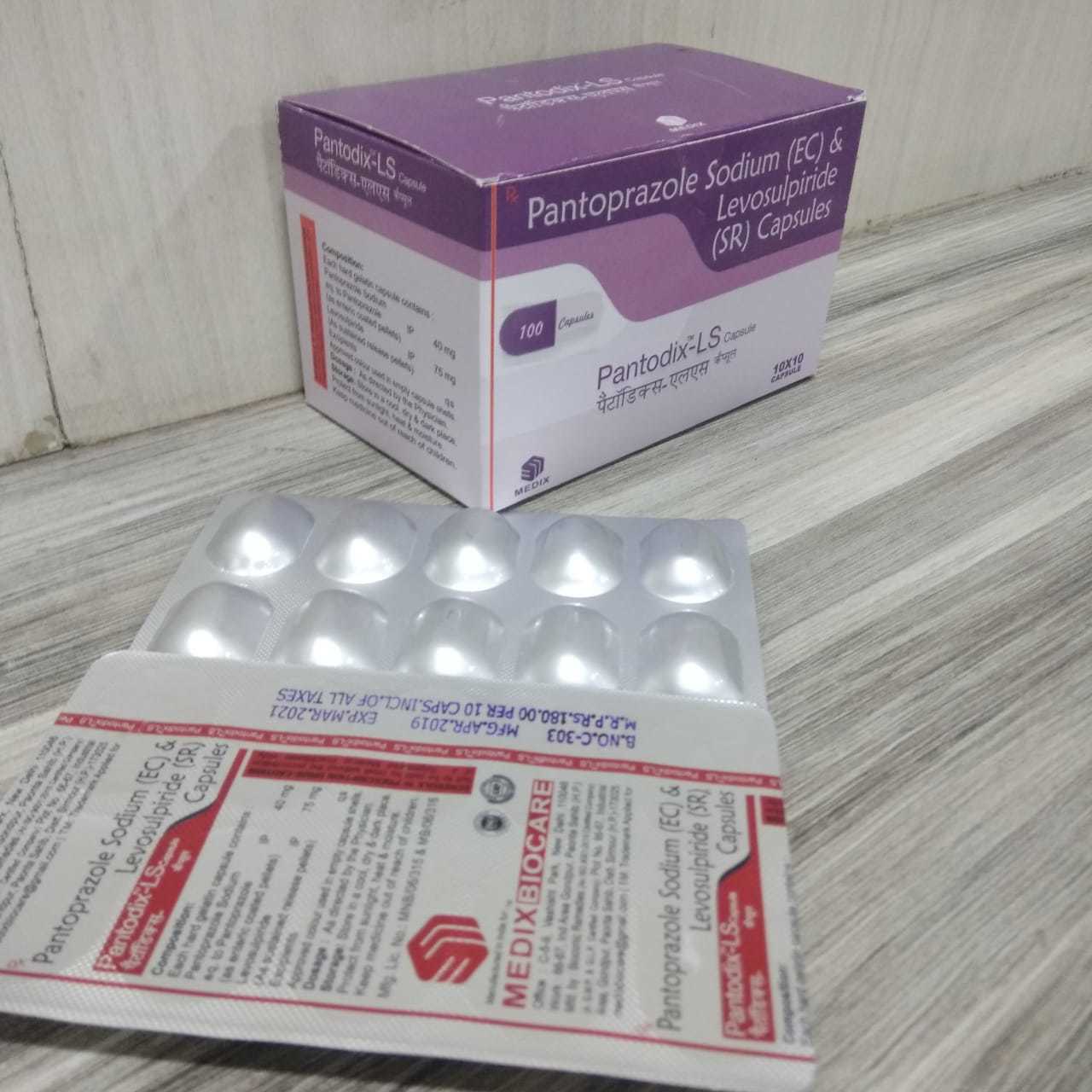 Pantoptrazole & Levosulpride (Sr) Capsule General Medicines