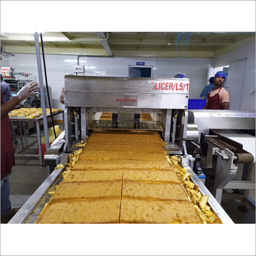 Stainless Steel Fully Automatic Cake Slicing Machine