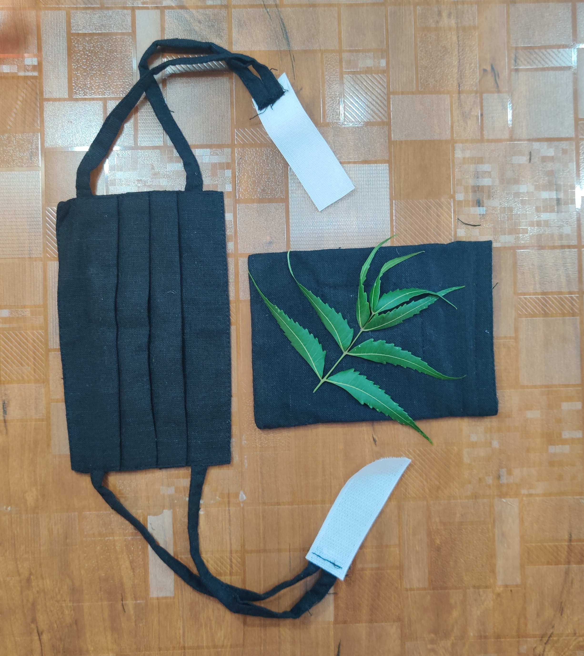 Bio-degradable Auto Sanitize C-9 Khadi Face Mask Length: 18 Centimeter (Cm)