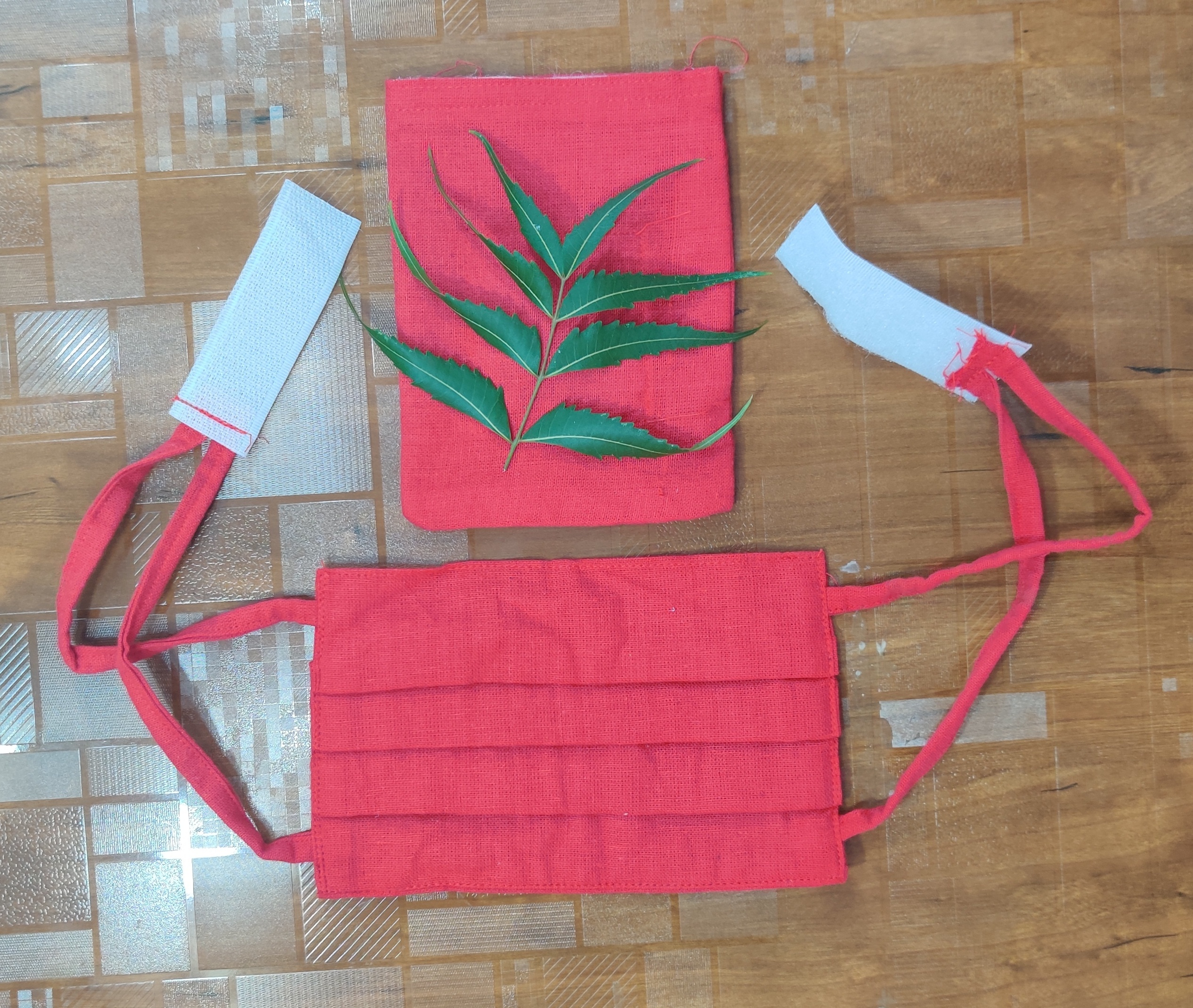 Bio-degradable Auto Sanitize C-9 Khadi Face Mask Length: 18 Centimeter (Cm)