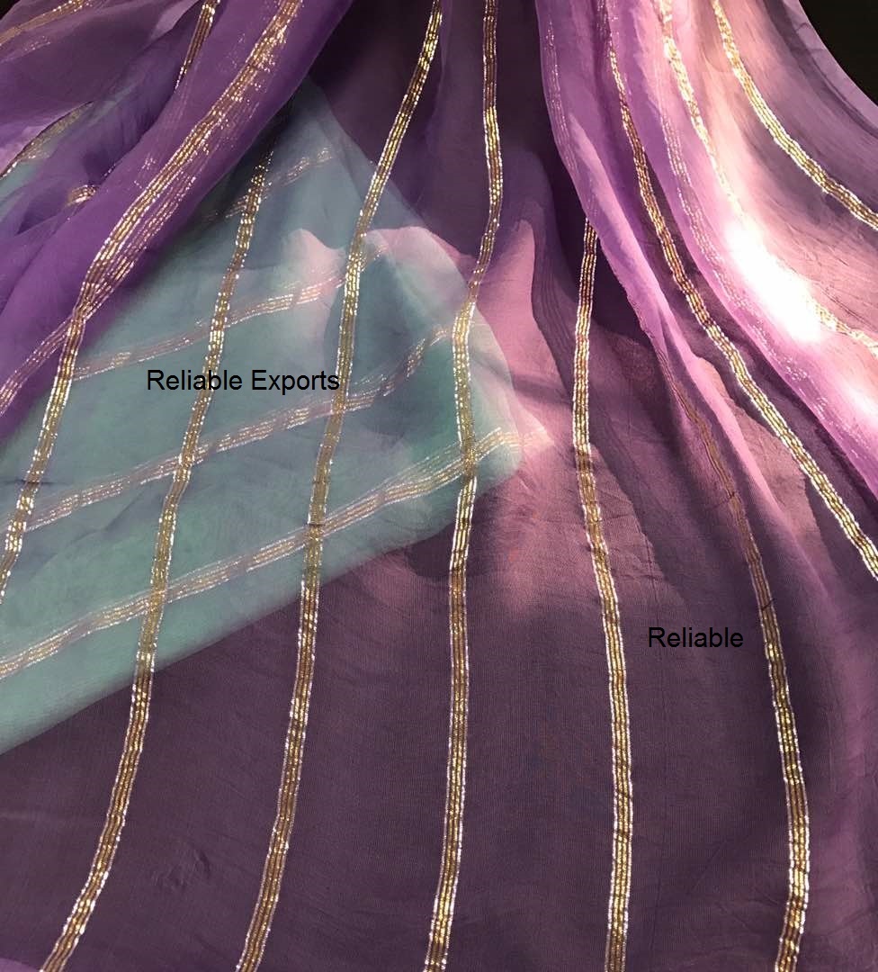 All Shiny Square Lurex Chiffon Silk Scarves