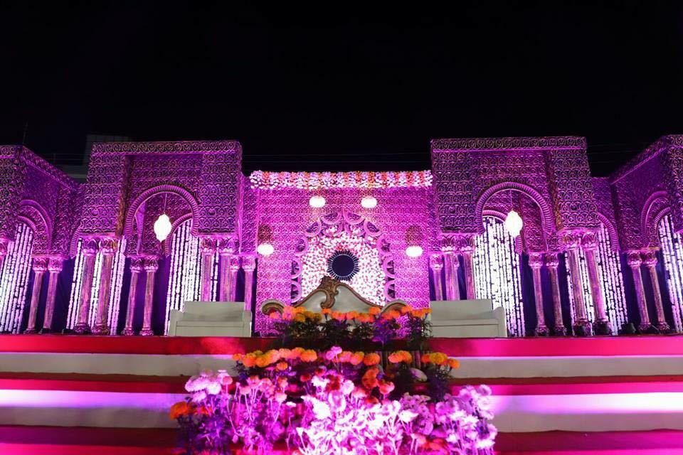 As Per Client Choice Vintage Style Wedding Stage