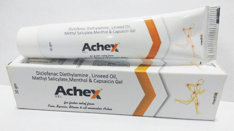 Diclofenac Die Linseed Oil Methlycobalamin Salicylate Menthol & Capsaicin Gel External Use Drugs