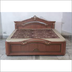 Eco-Friendly Designer Wooden Double Bed