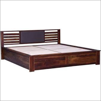 Durable Wooden Double Bed