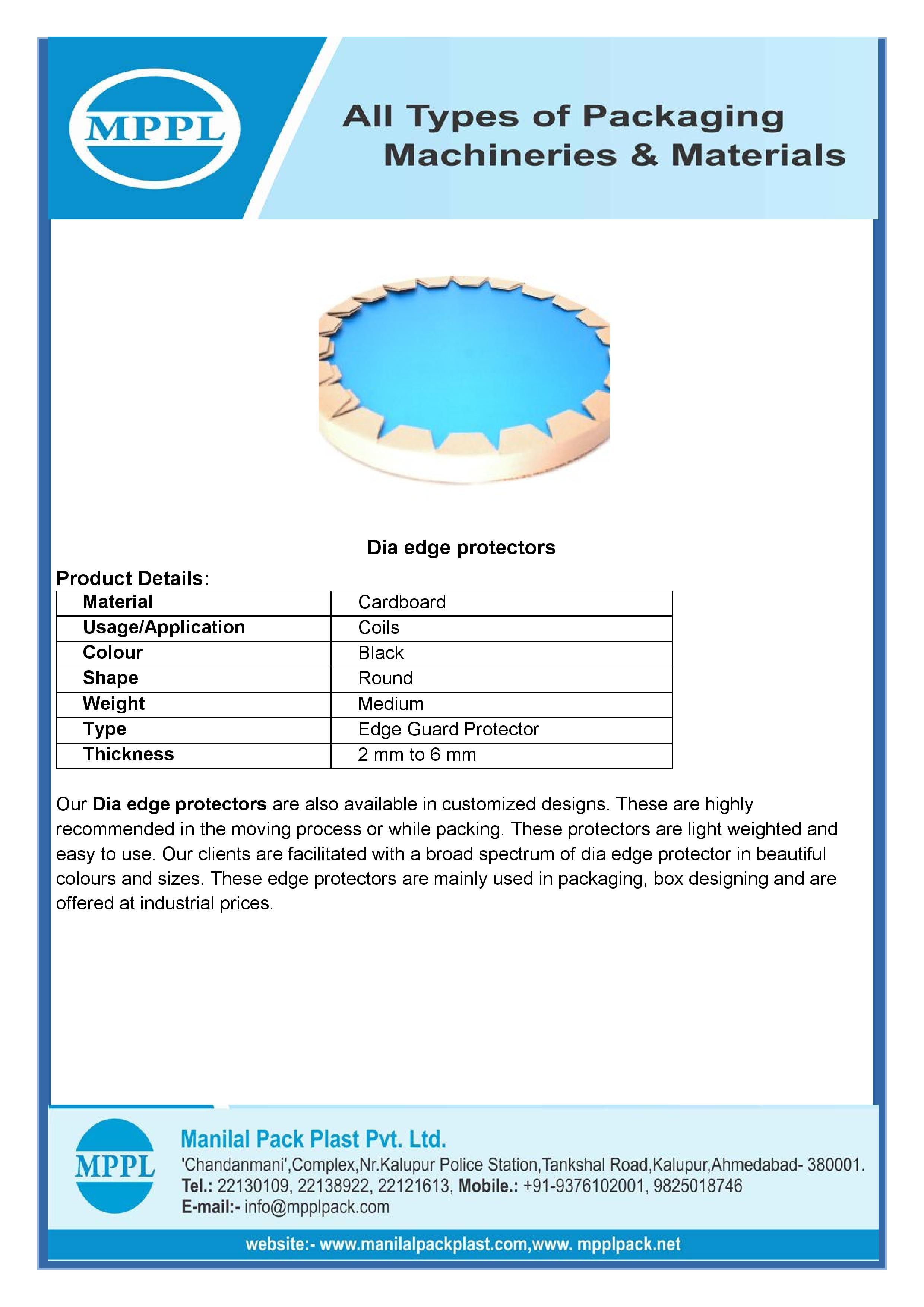 Dia Edge Protector