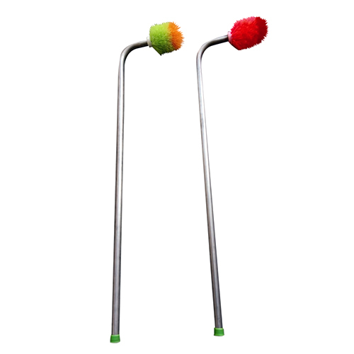 एल आकार की बोतल सफाई ब्रश