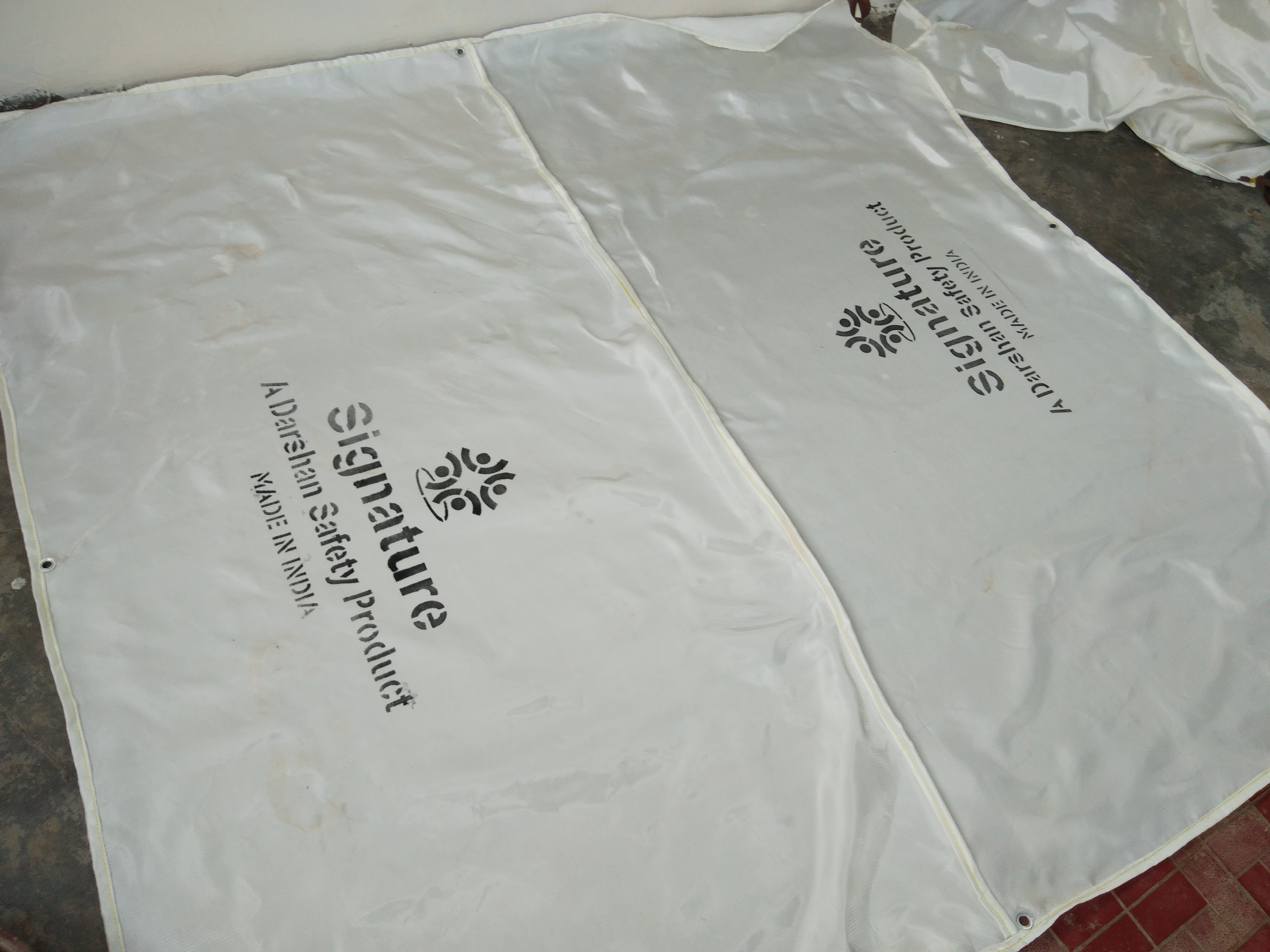 Signature Welding Blanket - Ceramic Fiber, 2m X 1m X 3.2mm, Brown | Skin Friendly, Heat Resistant, 1500 Gsm, Vermiculite Coated, 1260â°c Resistance