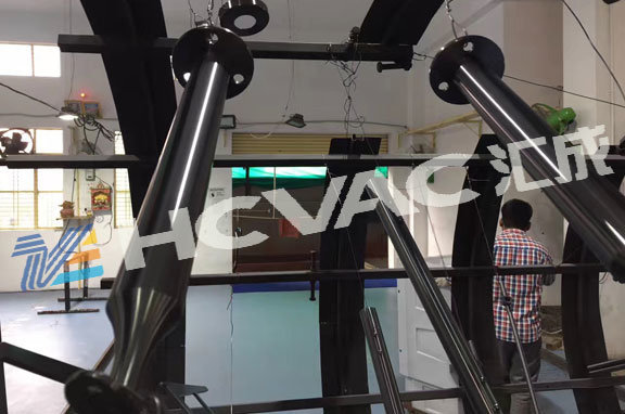 Silver Hcvac Stainless Steel Sheet Furniture Accessories Pipes Pvd Titanium Gold Coating Machine