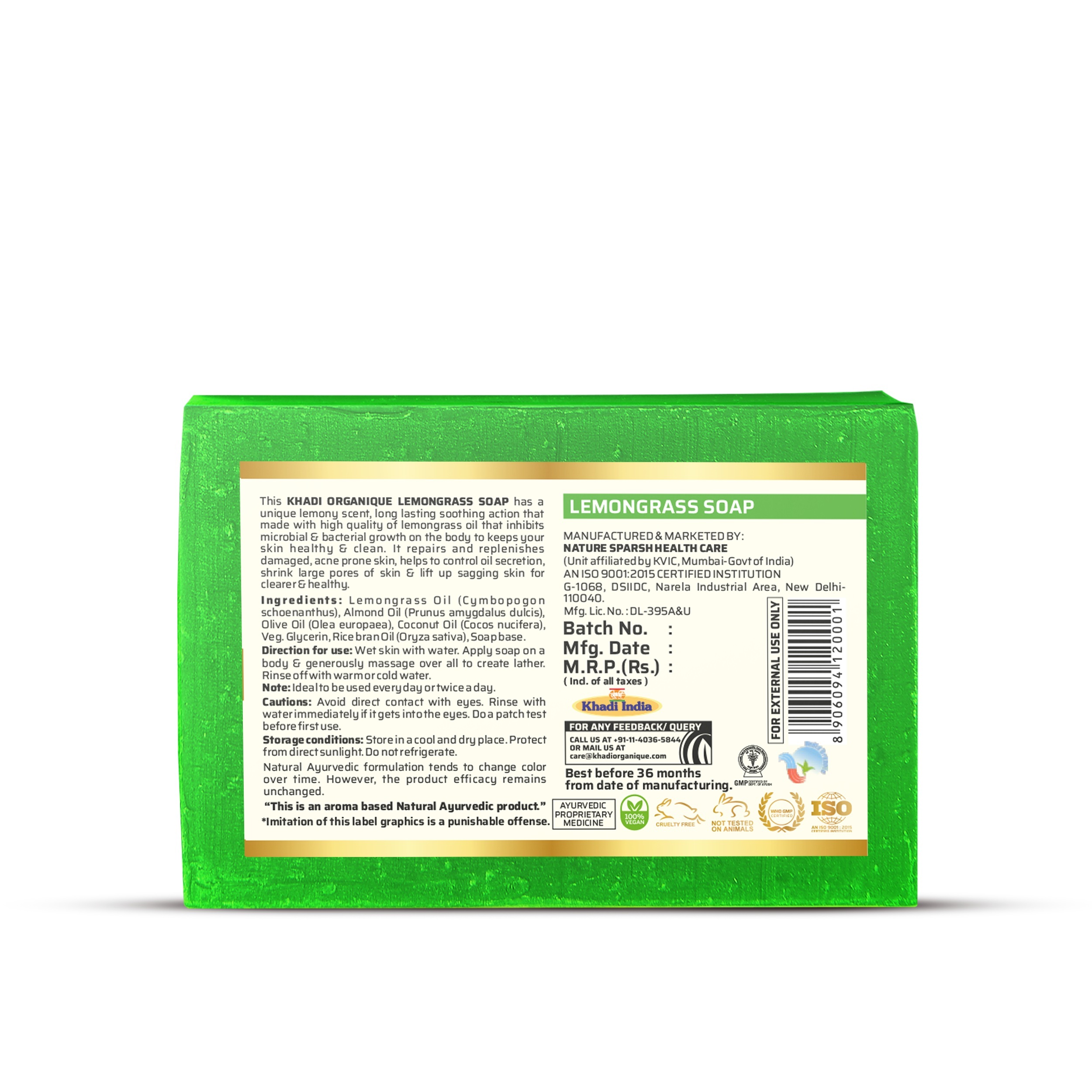 Green Lemongrass Soap