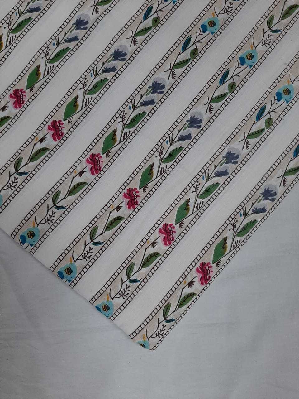 Multiple Hand Block Printed Fabric