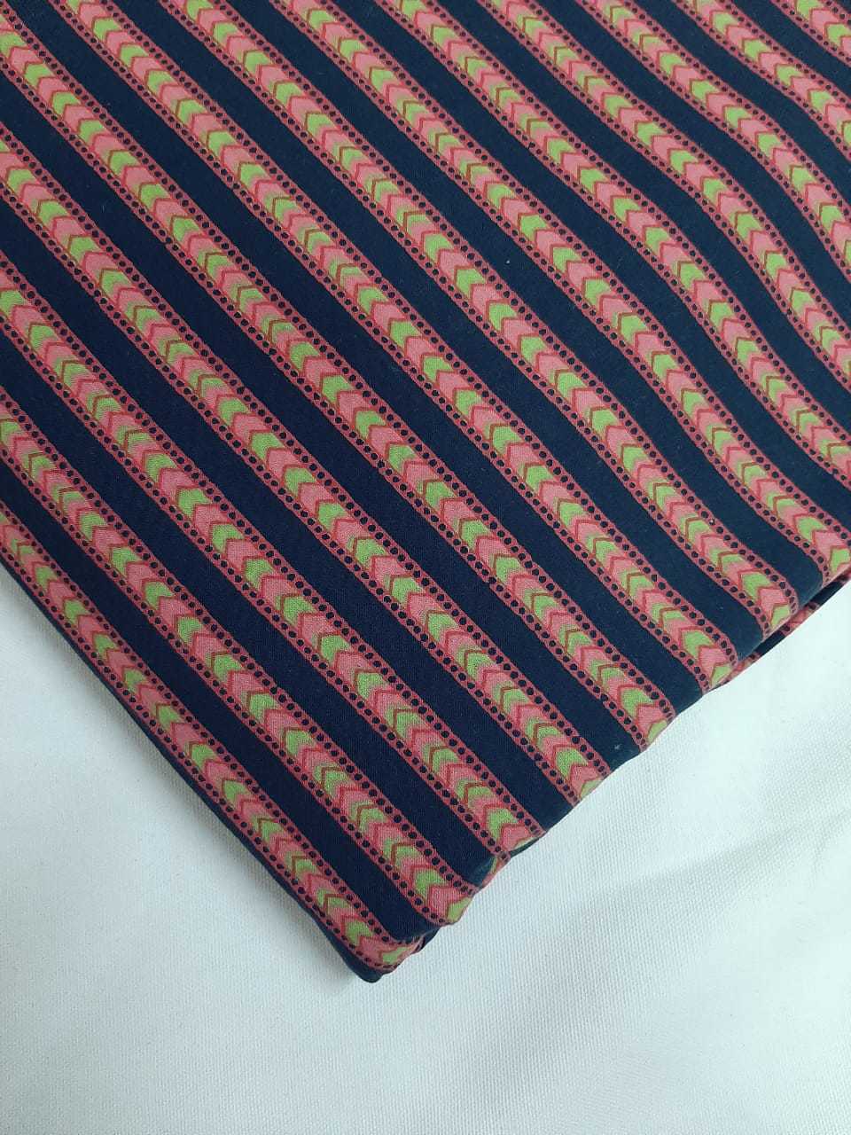 Multiple Hand Block Printed Fabric