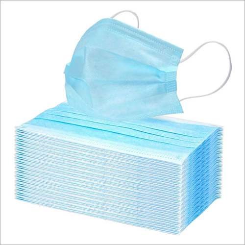 Non-Woven Mask - Polypropylene Material, Standard Size | Effective Protection Against Germs, Unisex Design, Ideal for Healthcare Settings