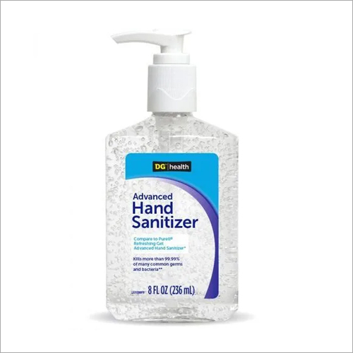 Advanced Hand Sanitizer - 236 Ml Impermeable Plastic Bottle | Anti-allergic, Eliminates 99.99% Germs, Suitable For All Age Groups