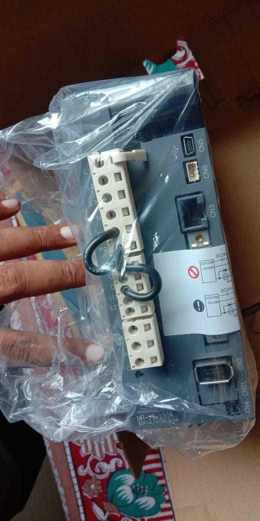 Mitsubishi Mr-j3-70a Servo Drive - High Precision Control, 1 Year Warranty, Maximum Output Current Specifications